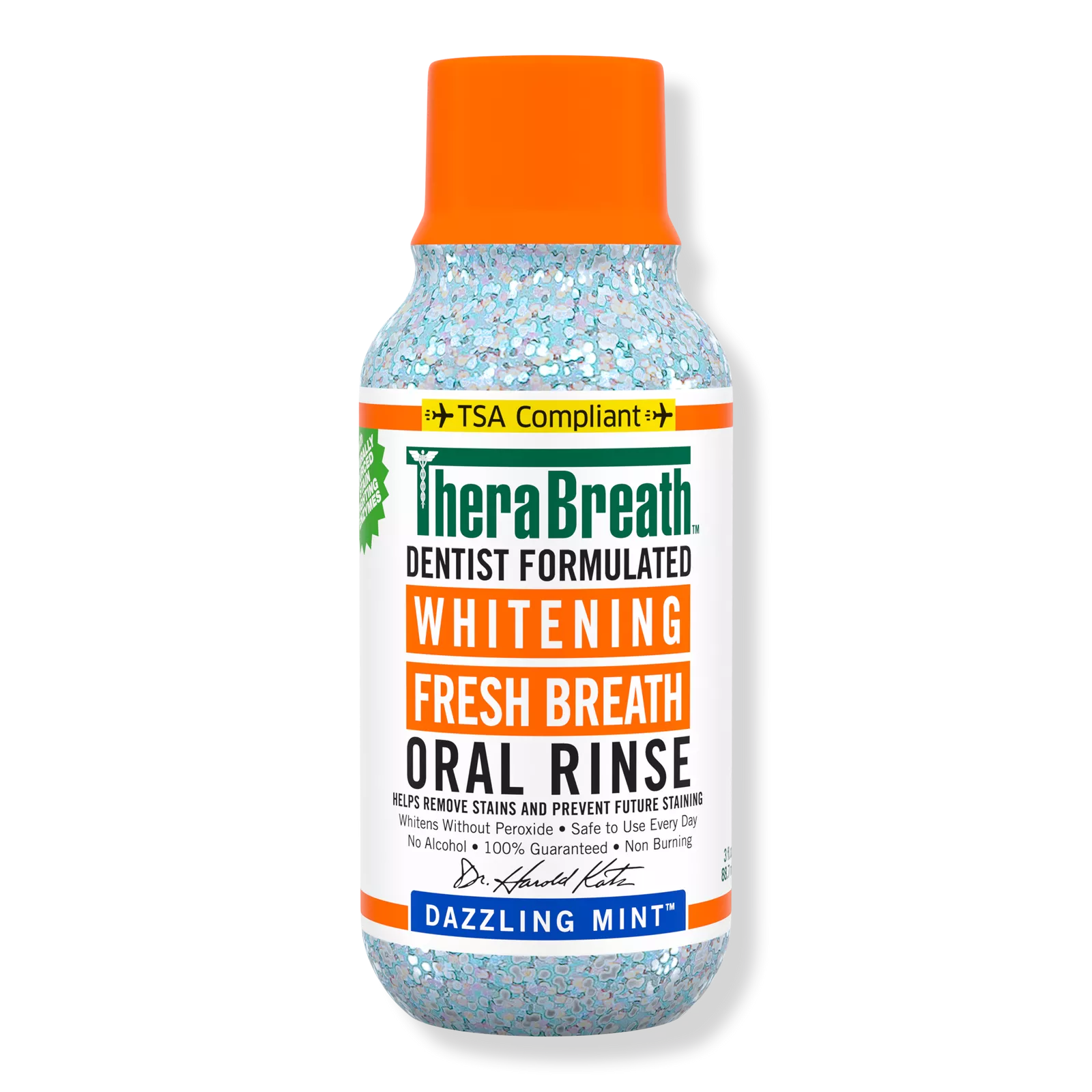 THERA BREATH ENJUAGUE BUCAL DAZZLING MINT MINI TRAVEL SIZE PREVENTA