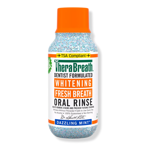 THERA BREATH ENJUAGUE BUCAL DAZZLING MINT MINI TRAVEL SIZE PREVENTA
