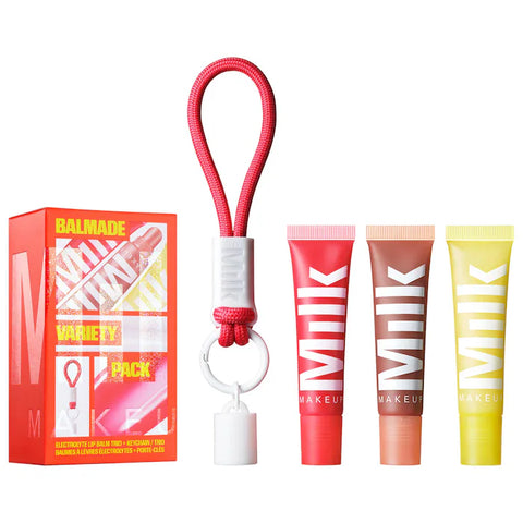 SET MILK MAKEUP HYDRATING LIP BALM & KEYCHAIN PREVENTA
