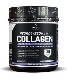 SASCHA FITTNES COLLAGEN 35 SERVINGS CHOCOLATE PREVENTA