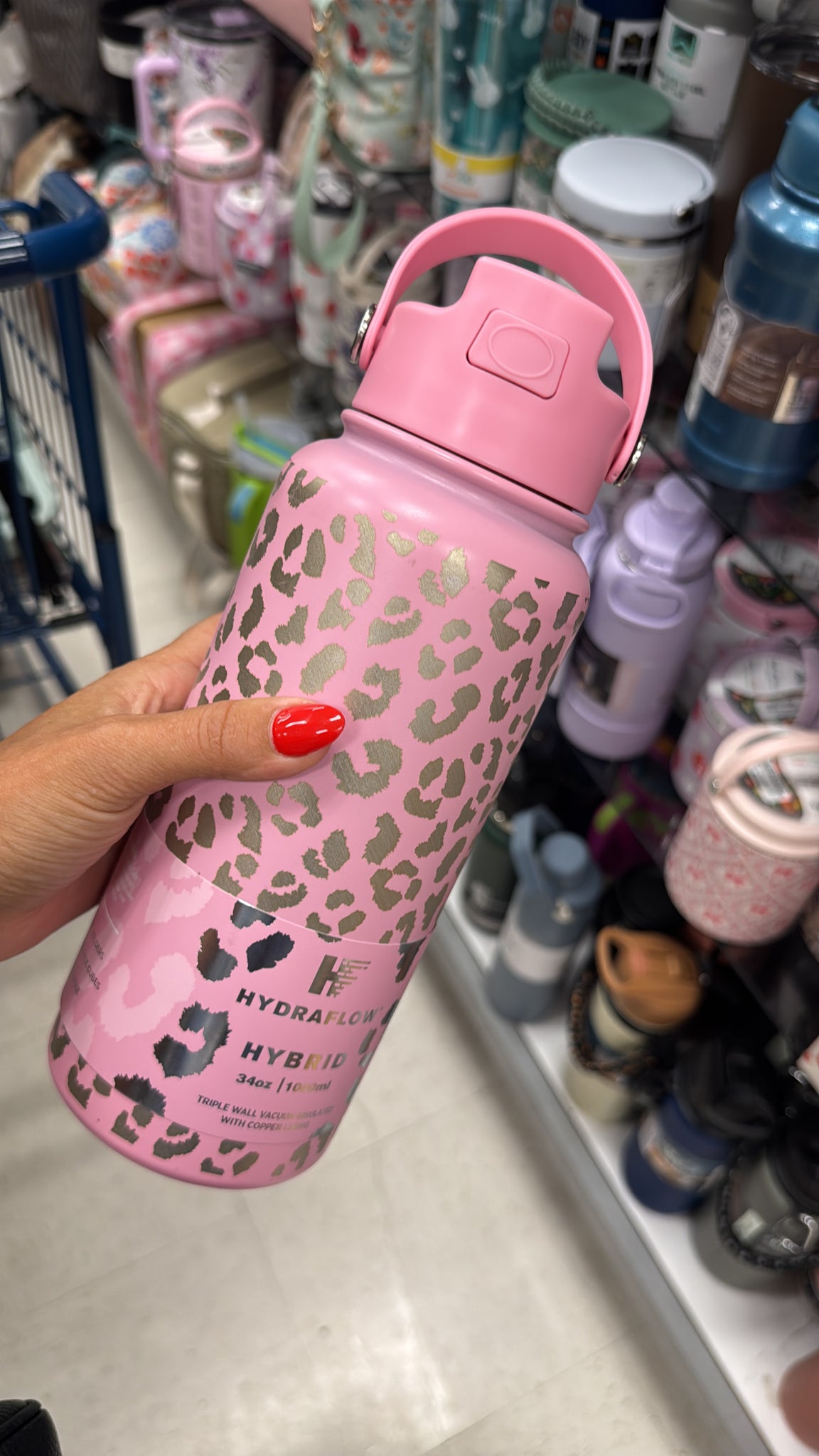 BOTELLA LEOPARDO ROSADA PREVENTA