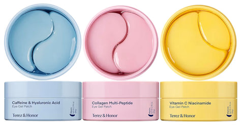 CAFFEINE & HYALURONIC ACID EYE GEL PATCH SELF CARE KIT 180U PREVENTA