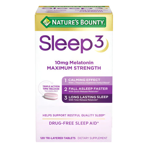 SLEEP 3 MELATONINA 10mg 120 CAPSULAS PREVENTA