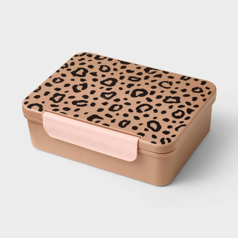 LUNCH BOX BENTO BOX CAT & JACK ANIMAL PRINT