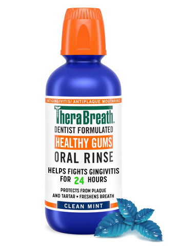 THERABREATH ENJUAGUE BUCAL TRAVEL SIZE MINI CLEAN MINT PREVENTA