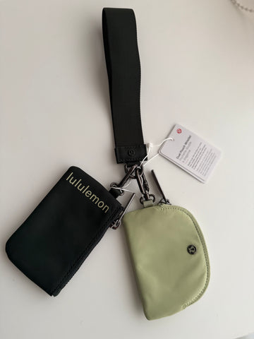 LULULEMON LLAVERO DOBLE VERDE