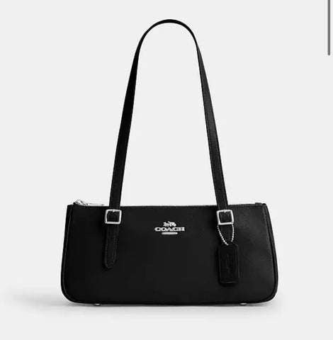 COACH ASHER CARTERA SILVER BLACK PREVENTA