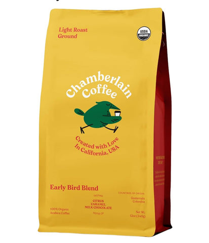 CHAMBERLAIN COFFE EARLY BIRD PEEVENTA