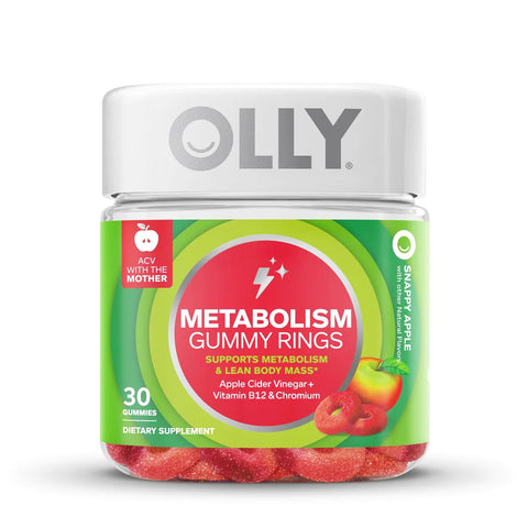 GOMITAS OLLY METABOLISM 30U VINAGRE DE MANZANA PREVENTA