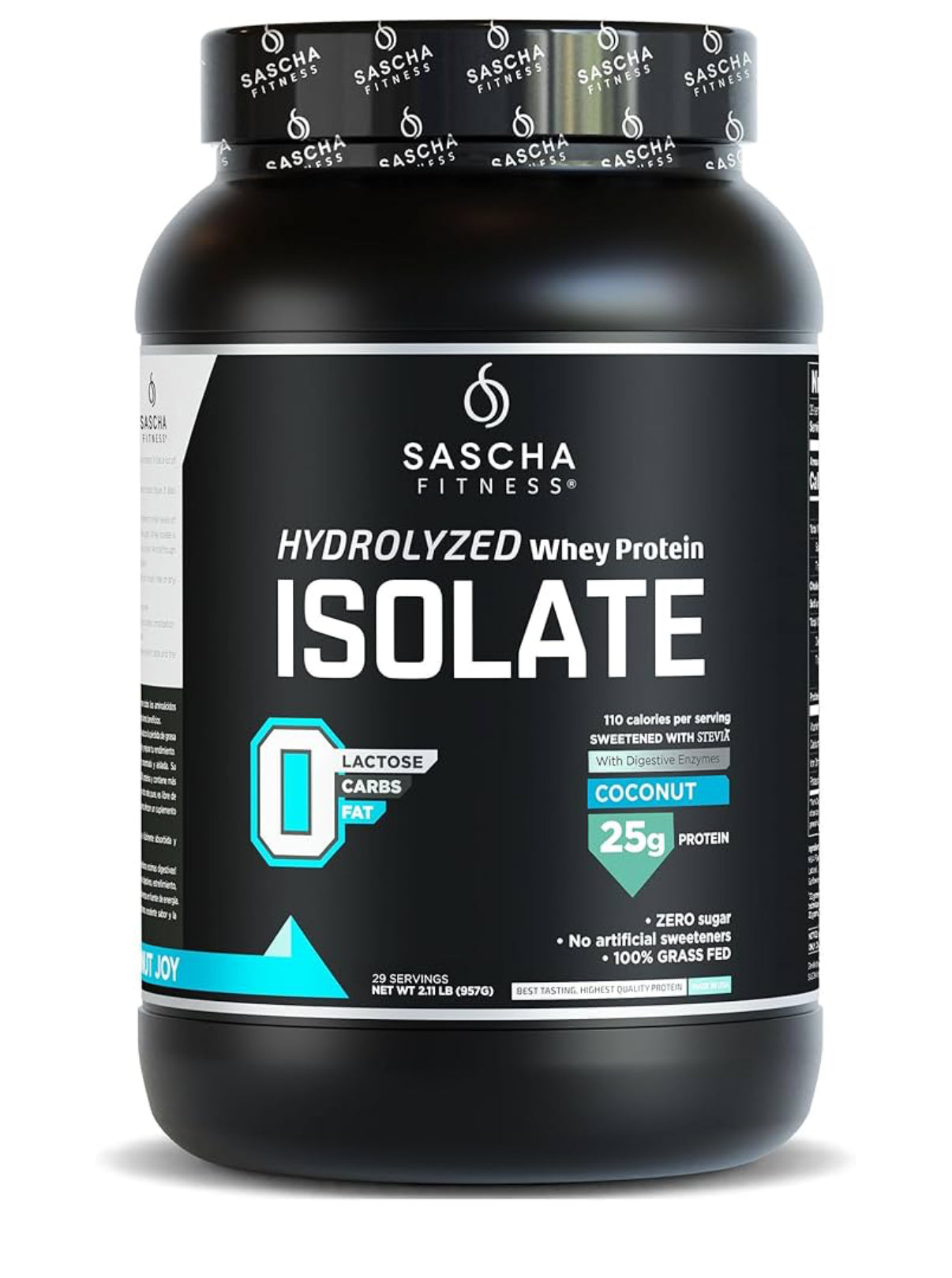 SASHA FITNESS WHEY PROTEIN 29 SERVINGS COCO PREVENTA