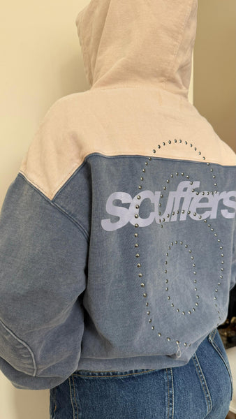 POLERON SCUFFERS LIZZIE BLUE