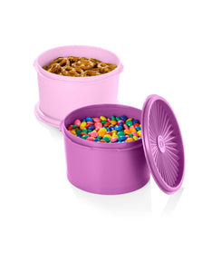 TUPPERWARE SET 4 piezas ( 2 bowls) PREVENTA