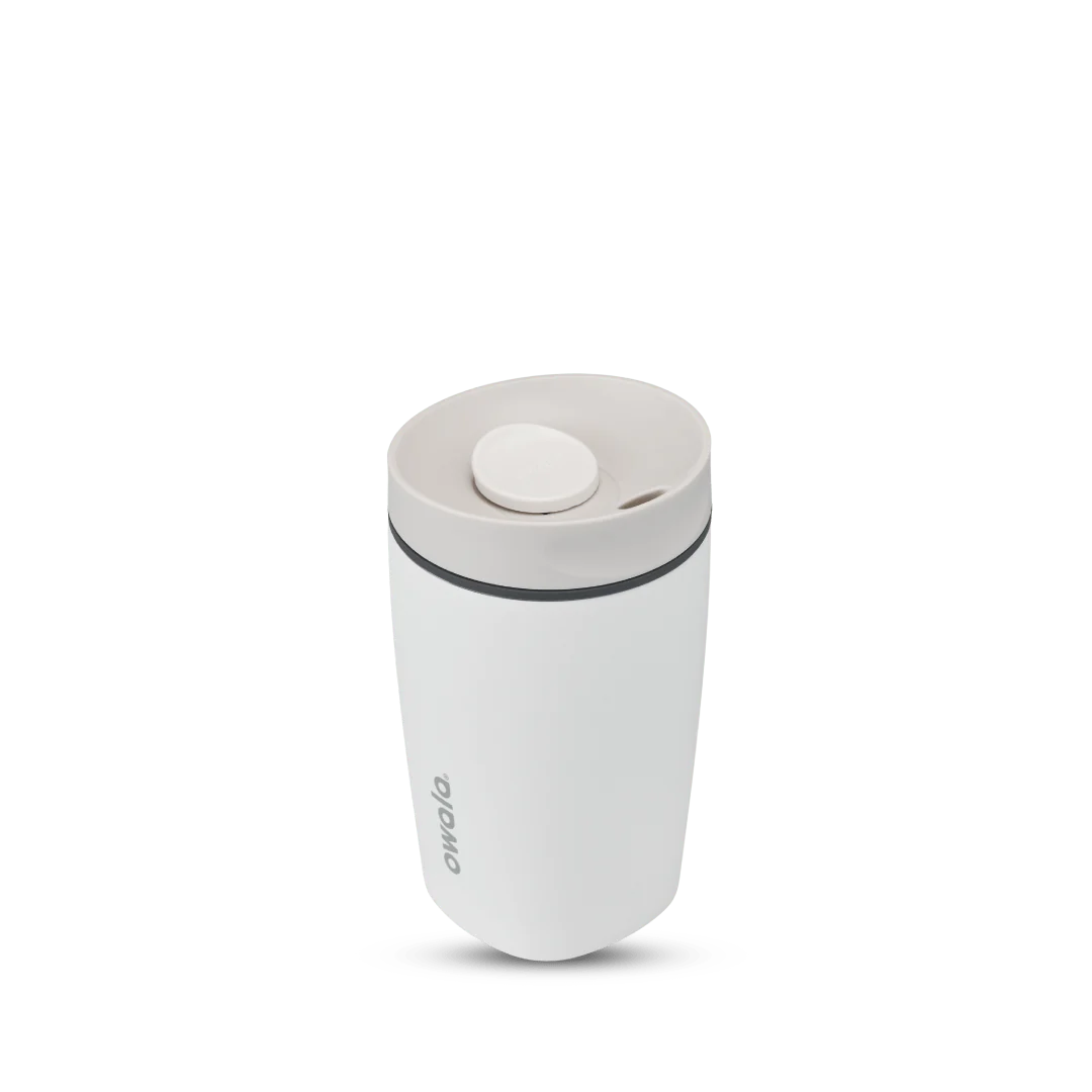 OWALA COFFE CUP SMOOTHSIP BLANCO 12 OZ