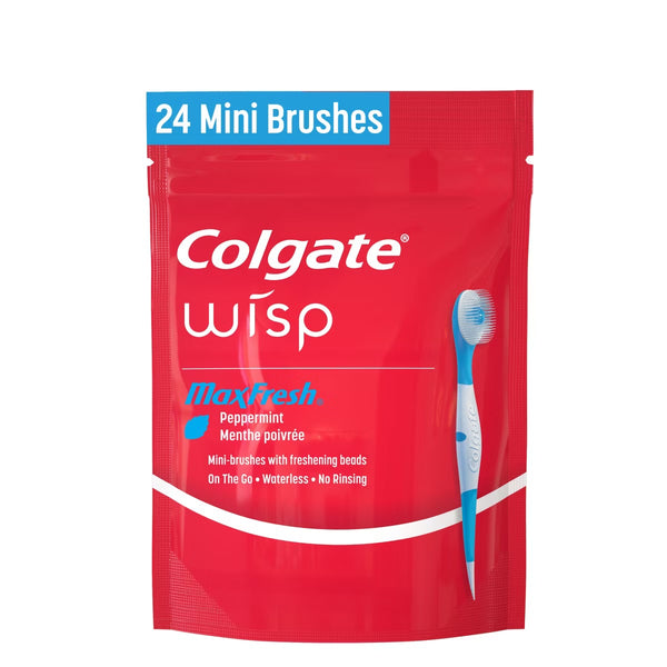COLGATE WISP MINI CEPILLOS DE DIENTE TRAVEL SIZE MINI 24 U PREVENTA