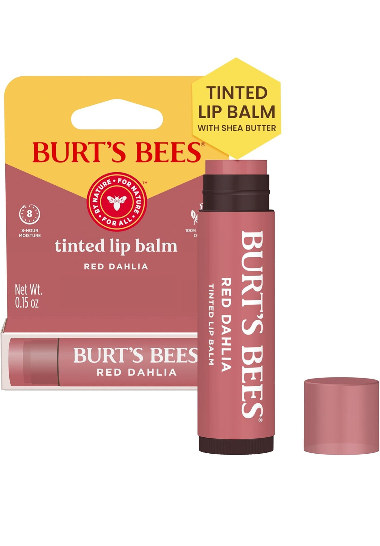 BURT BEES TINTED RED DAHLIA PREVENTA