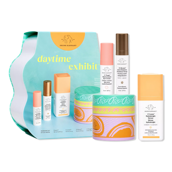 DRUNK ELEPHANT DAYTIME EXHIBIT MORNING KIT  PREVENTA