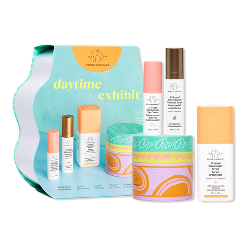 DRUNK ELEPHANT DAYTIME EXHIBIT MORNING KIT  PREVENTA