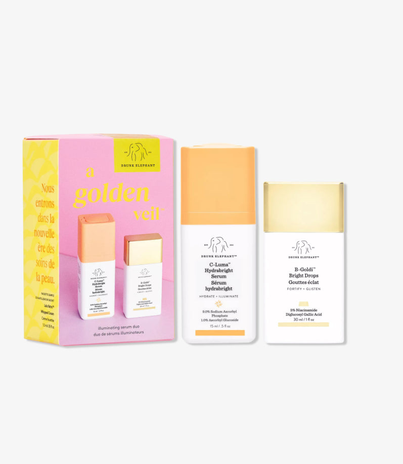 SET DRUNK ELEPHANT GOLDEN VEIL SET PREVENTA