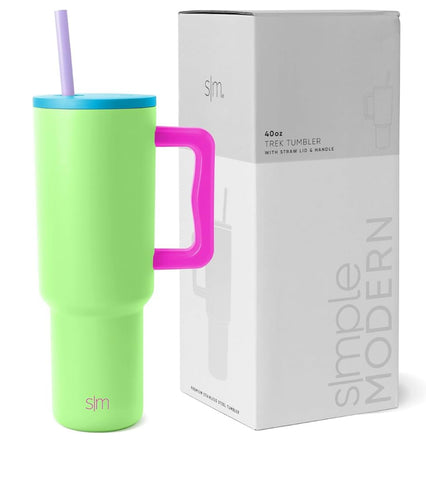 VASO/BOTELLA SIMPLE MODERN MULTICOLOR 40 OZ PREVENTA