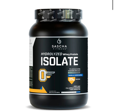 SASCHA FITNESS PROTEÍNA VANILLA HORCHATA PREVENTA