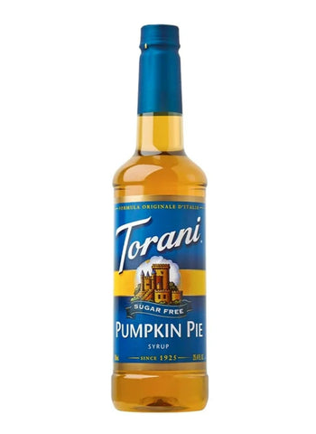 TORANI SYRUP PUMPKIN PIE SUGAR FREE 750ML
