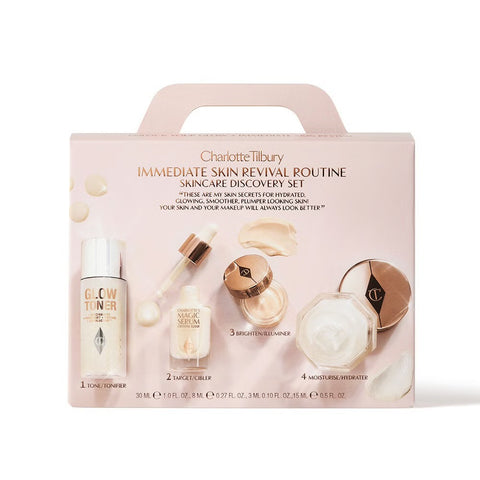 CHARLOTTE TILBURY SET INMEDIATE SKIN REVIVAL ROUTINE