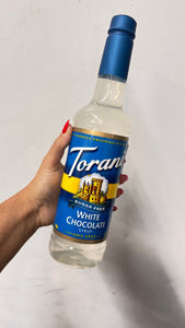 TORANI SYRUP WHITE CHOCOLATE SUGAR FREE 750ML PREVENTA