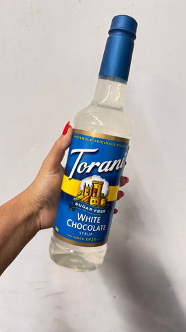TORANI SYRUP WHITE CHOCOLATE SUGAR FREE 750ML PREVENTA
