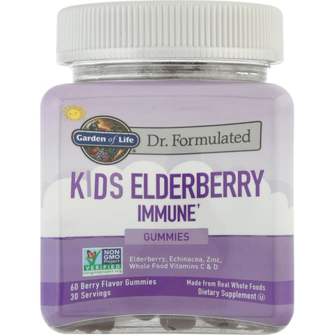 GOMITAS KIDS ELDERBERRY 60 UNIDADES DR FORMULATED