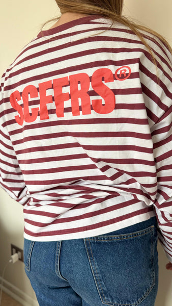 SCUFFERS POLERA MANGA LARGA  BURDEO