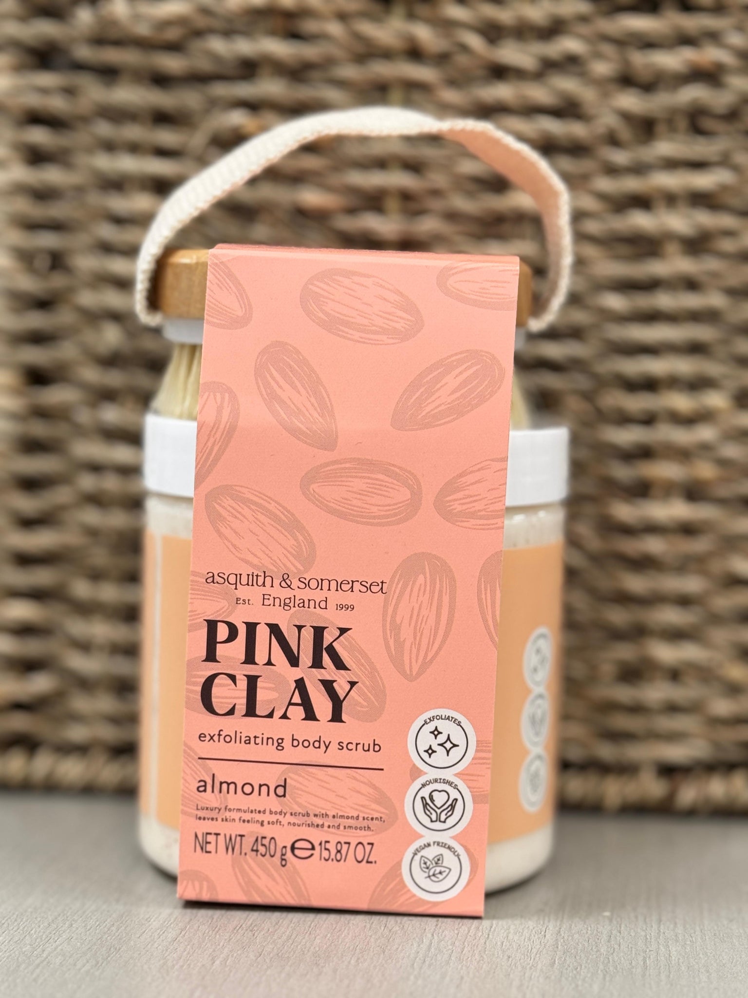 EXFOLIATING BODY SCRUB EXFOLIANTE PINK CLAY