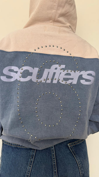 POLERON SCUFFERS LIZZIE BLUE