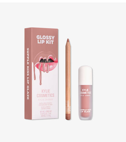 KYLIE COSMETICS GLOSSY LIP KIT COCONUT 2.0 PREVENTA