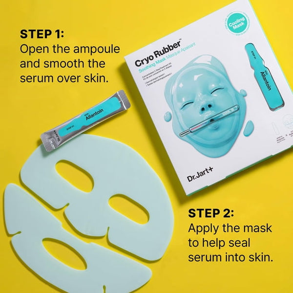 DR JART CRYO RUBBER SOOTHING MASK KIT SELLADOR DE POROS Y EFECTIO FRÍO