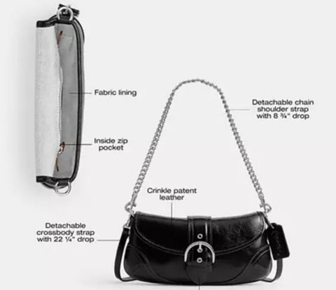 CARTERA SOHO 25 NEGRA PREVENRA