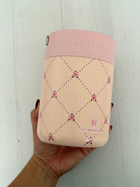 TERMO DE COMIDA HYDRAFLOW ROSAS TAMAÑO XLGRANDE CON CUBIERTOS INCLUIDOS