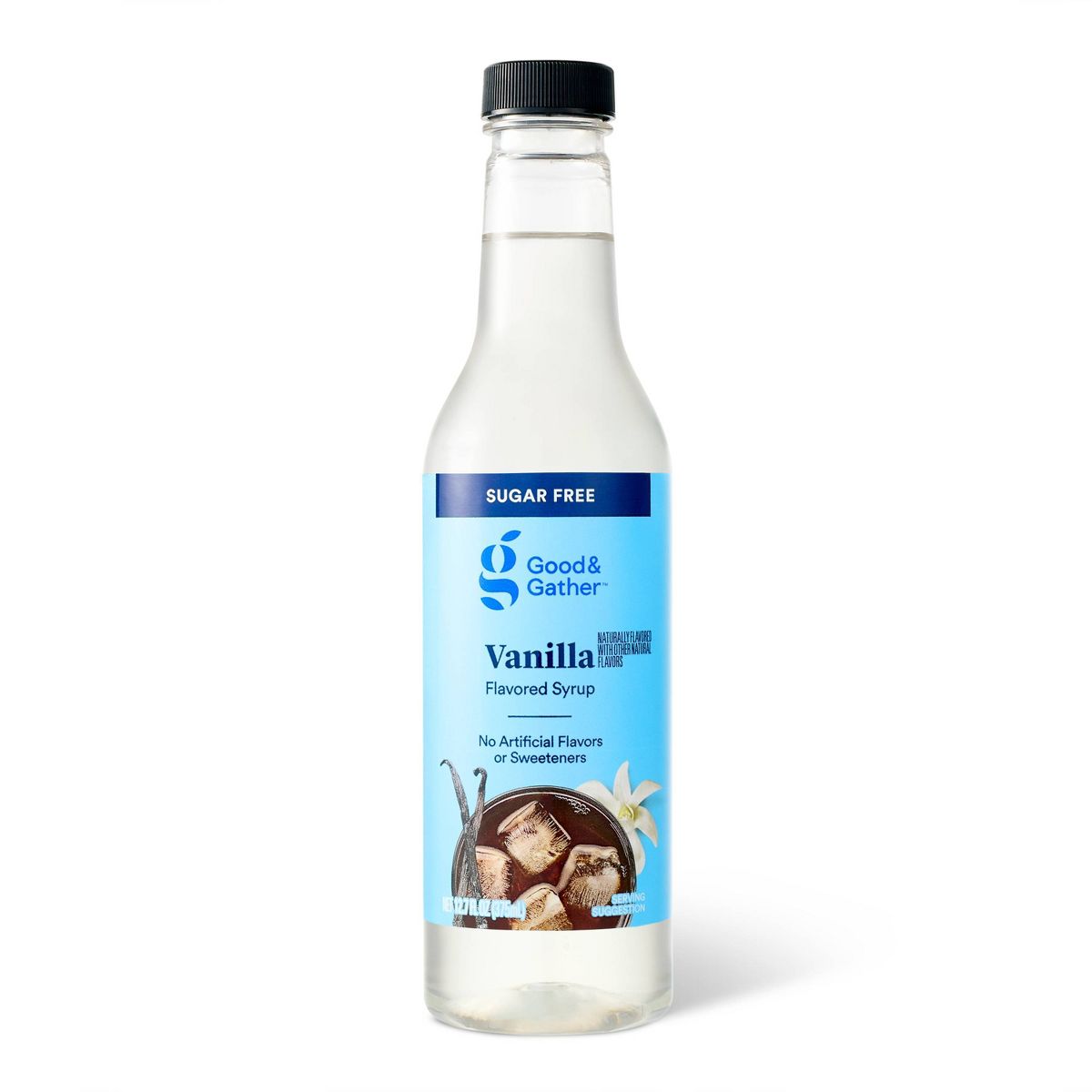 GOOD & GATHER SYRUP VANILLA SUGAR FREE 375 ML