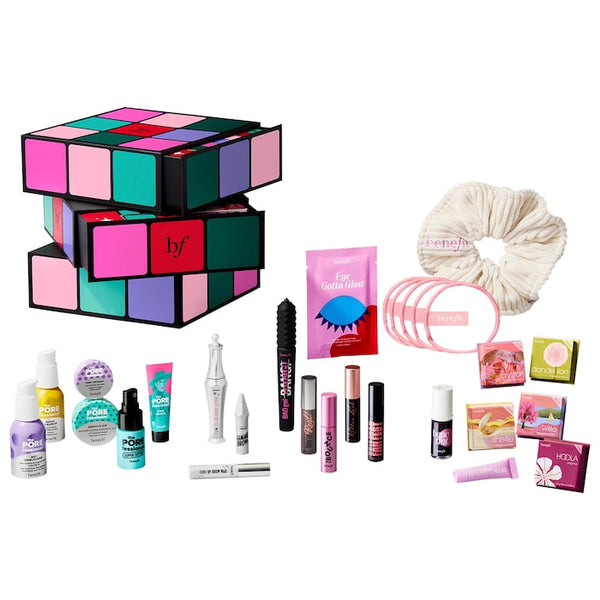 BENEFIT COSMETICS GLAM CUBE 24 DÍAS MAKEUP CALENDARIO DE ADVIENTO PREVENTA