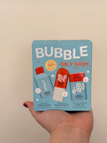 SET BUBBLE OILY SKIN