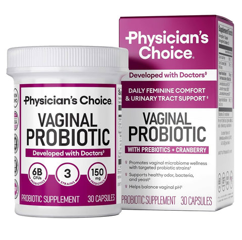 PHYSICIANS CHOICE WOMES VAGINAL PROBIOTIC 30U PREVENTA