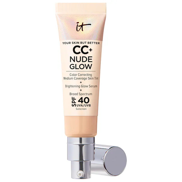 IT COSMETICS CC NUDE GLOW LIGHT FOUNDATION LIGHT MEDIUM PREVENTA