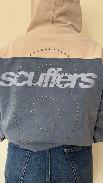 POLERON SCUFFERS LIZZIE BLUE