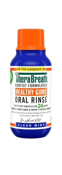 THERABREATH ENJUAGUE BUCAL TRAVEL SIZE MINI CLEAN MINT