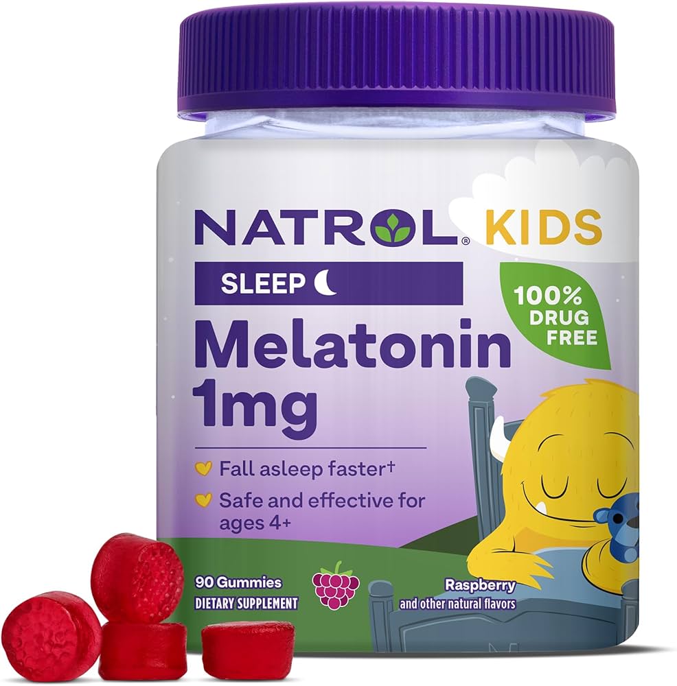 GOMITAS MELATONINA NATROL 1 MG MELATONINA  KIDS 90U