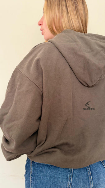 SCUFFERS POLERON VERDE RAW