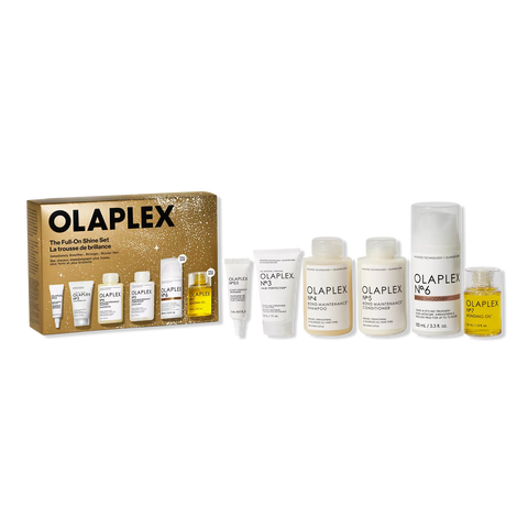 OLAPLEX FULL ON SHINE HAIR GIFT SET MINI TRAVEL SIZE PREVENTA
