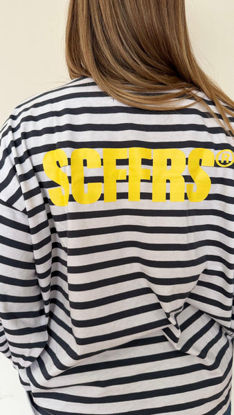 SCUFFERS POLERA MANGA LARGA AZUL