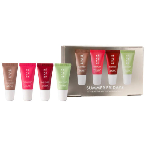 SET SUMMER FRIDAYS LIP BUTTER BALM MINIS TRAVEL SIZE PREVENTA