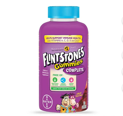 GOMITAS MULTIVITAMINICAS KIDS PARA NIÑOS 180 U FLINTSTONES