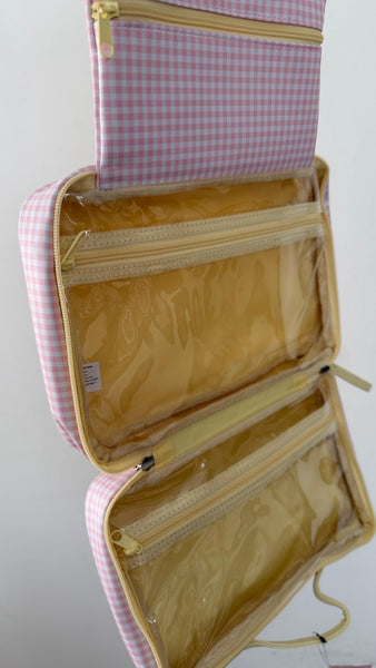 ORGANIZADOR DE BAÑO ROSADO